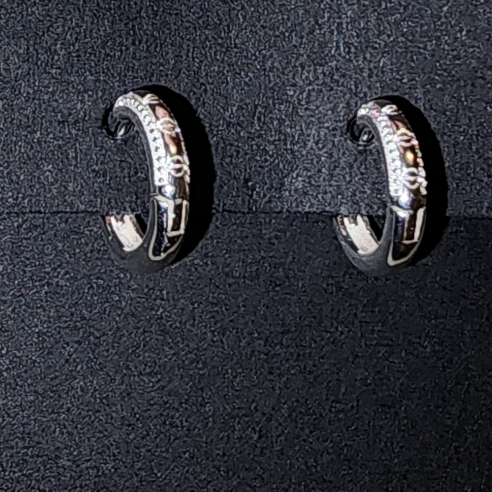 Hoop Sterling Silver Earrings